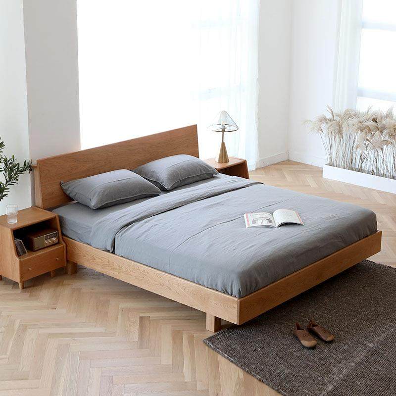 北欧实木床现代简约主卧双人床樱桃木黑胡桃1.8米悬浮床日式家具,纺织面料/辅料/配套,纺织机械配件,淘宝优惠券,粉丝福利购,淘宝优惠卷