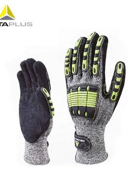 代尔塔209910户外防切割防刺防撞击防滑搬装配劳保手套防护手套