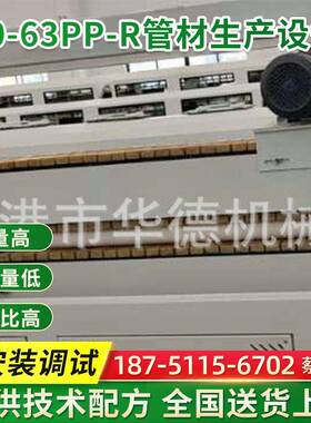 现货20-63PP-R管材生产设备20-110PPR管材生产线塑料管材挤出机