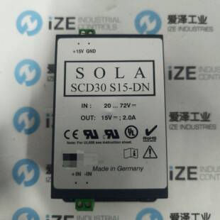 SOLA电源SCD30S15-DN原装