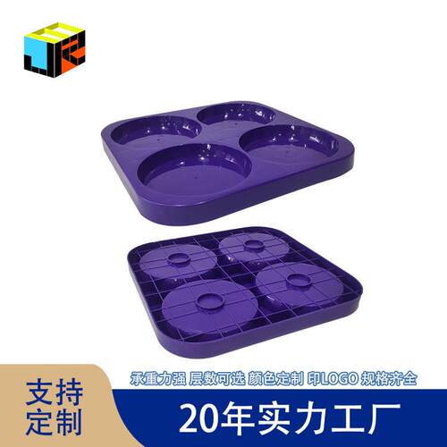 家托超桌市注360*30*3塑4桶饮厂料收银面盒纯净水展示架