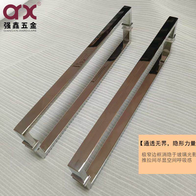 简约玻璃门把手卫生浴DZI室推拉门手酒民宿实木大门不锈扶钢店拉