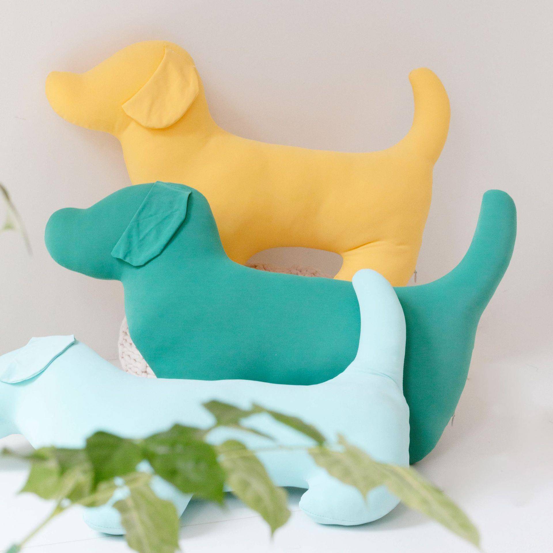 小动异物靠冰形抱枕办丝公室椅子CYBZ50靠背卧室床头少女心靠枕垫