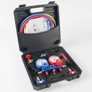 汽车空调环氟工具套装 R134液A加加56双表阀雪种保冷媒压力套装