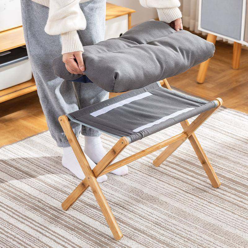 午沙发搁脚凳办公室午垫脚凳01B1588可叠放脚蹬睡神折器脚休踏桌