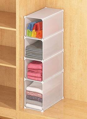 衣收纳柜整理衣柜分层QGS置架物宿舍小子分割隔板格服子