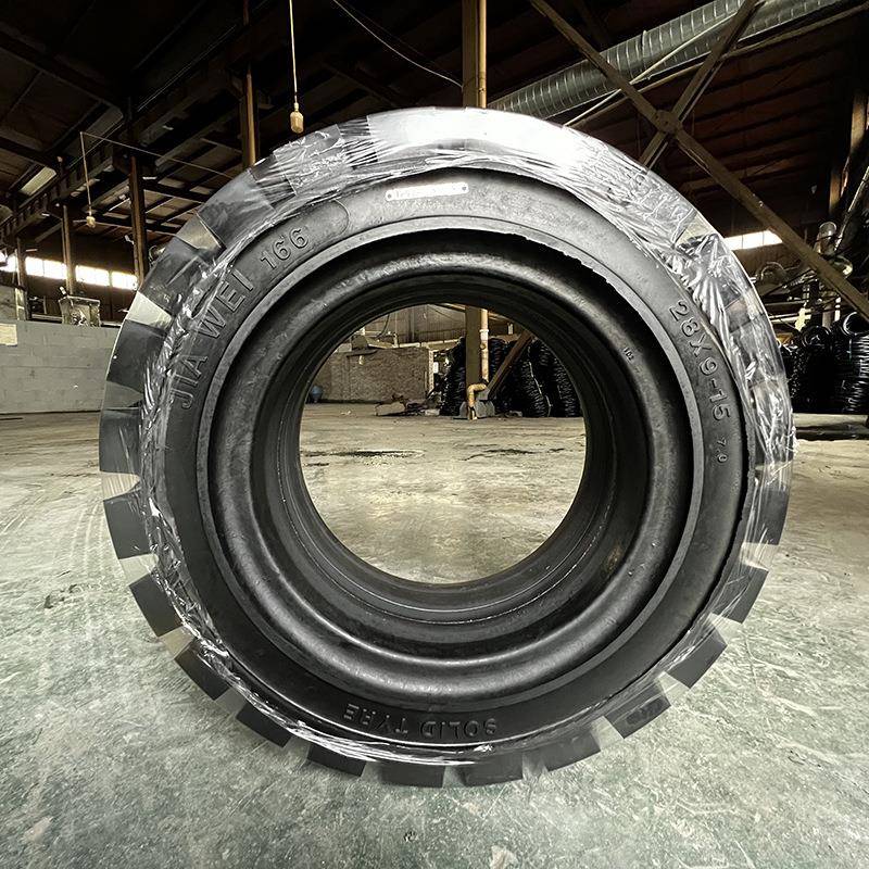 车实心龙轮胎杭叉合力工3/3.5吨前轮289-1813225后叉轮x650-10充