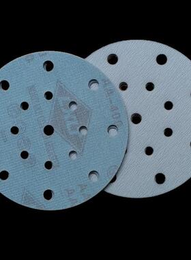 寸1孔干磨砂纸汽车金喷漆打钣磨7砂纸植绒圆形PGD1650MM费斯托盘