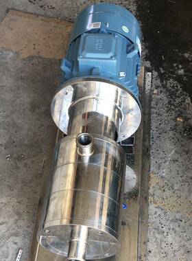 三级乳化高切乳化管线式泵乳化机不锈60131钢均质泵业机分散工乳