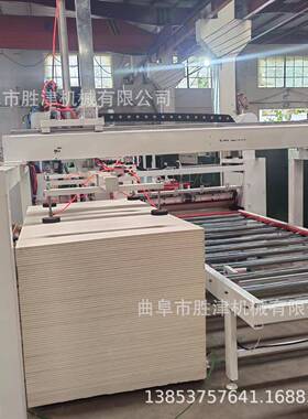 流水板线镁板上机防火板玻46241自动码垛建筑模板抓板流水线上料