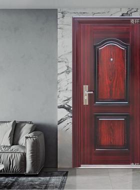 防盗门门进户门程门车库门自建租57011房出集装箱入户门厂家亚工