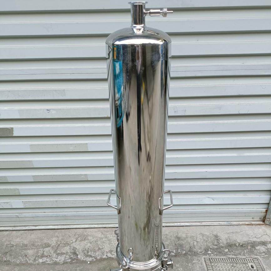 30PUU4不锈钢微孔膜过滤卫生滤芯式耐碱器液分离立式固酸过滤器