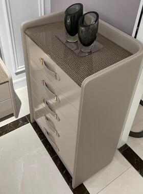 意轻奢五斗柜别套房收纳柜卧室储家墅藏柜现代77076港式简式约实