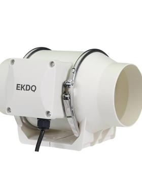 风斜8306流式厨通风机35W风机排风设备抽管道机浴室房风机高压风