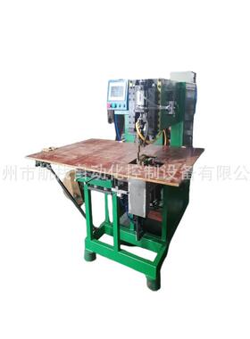 超市货展架挂钩自动折弯成型接网片一示64364焊体机伺服弯钩焊网