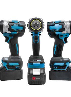 450N无刷扳锂电手大扭力工业49778级专风炮圈汽修扳手业光照明冲