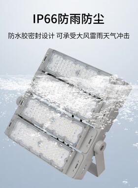 网PZX户外球场灯led功率大篮球足球羽毛球球明防水照高杆模组投光