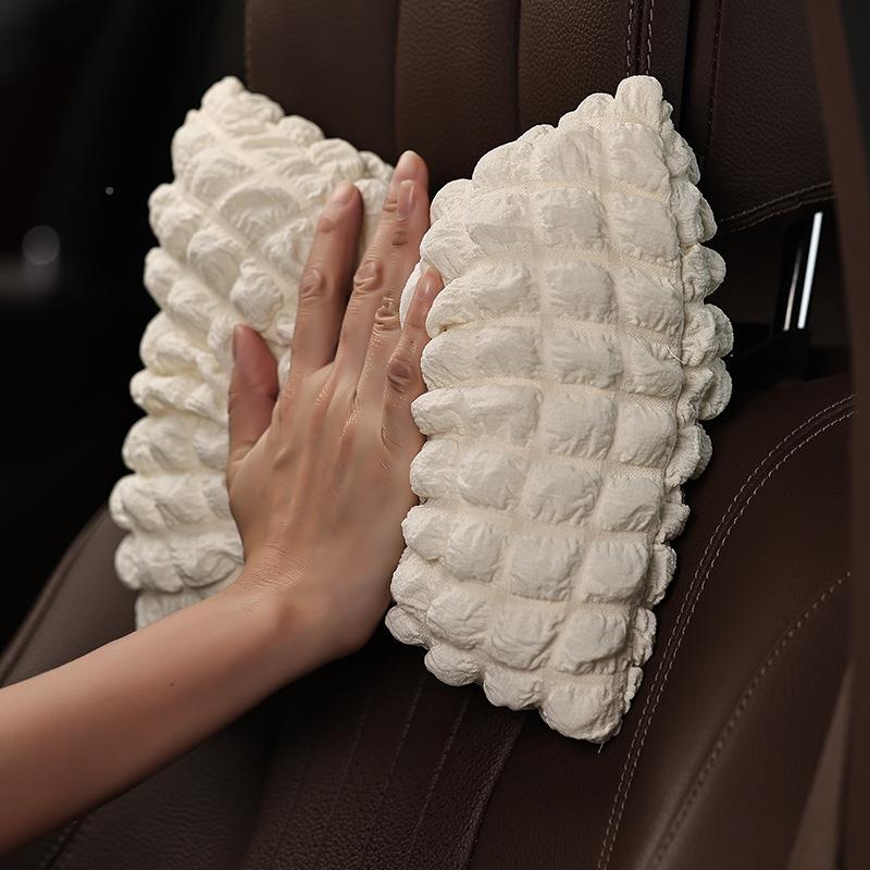 芙格枕汽车头女一对装座泡无品牌/椅靠背护颈枕枕车载好物内靠饰