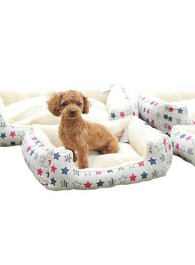 猫4876窝夏宠季狗窝窝猫物子床泰迪窝宠物用品四件套狗狗垫子垫床