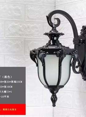 阳台外墙高围墙户外端墙壁灯欧式美式灯复古庭院水室外AL102094防