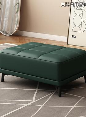 脚轻欧式18凳用客厅搁37084脚凳A贵妃家放腿沙发加凳踏长皮皮艺沙