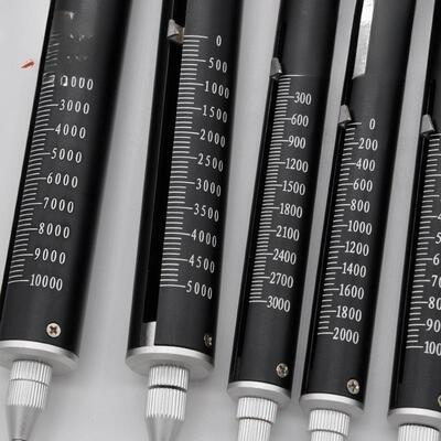 弹簧测力计TK-2000拉力计表管形测力棒测试双刻拉力称推力压力计