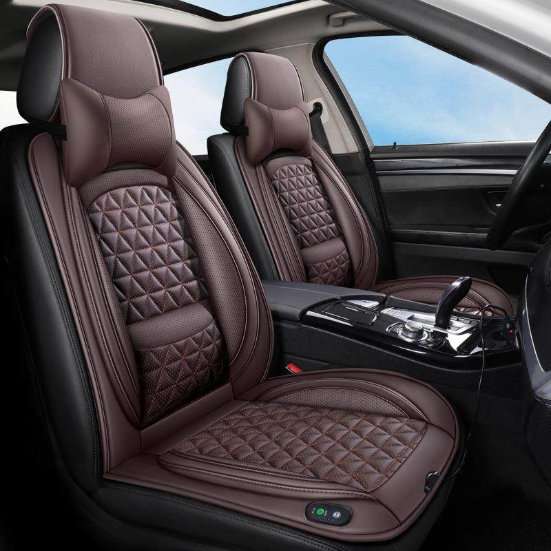 汽车坐垫四季2023年新款智能按摩舒缓按摩固腰通风透气全皮座椅套,纺织面料/辅料/配套,纺织机械配件,淘宝优惠券,粉丝福利购,淘宝优惠卷
