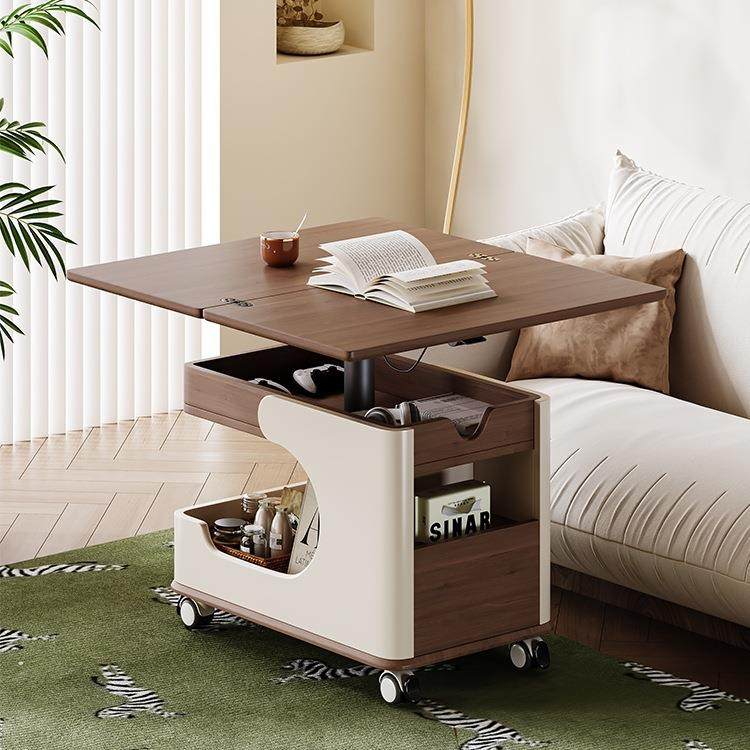 新款方糖小推车茶几客厅两用家用2025新款轻奢感折叠移动边几,智能设备,其他智能设备,淘宝优惠券,粉丝福利购,淘宝优惠卷