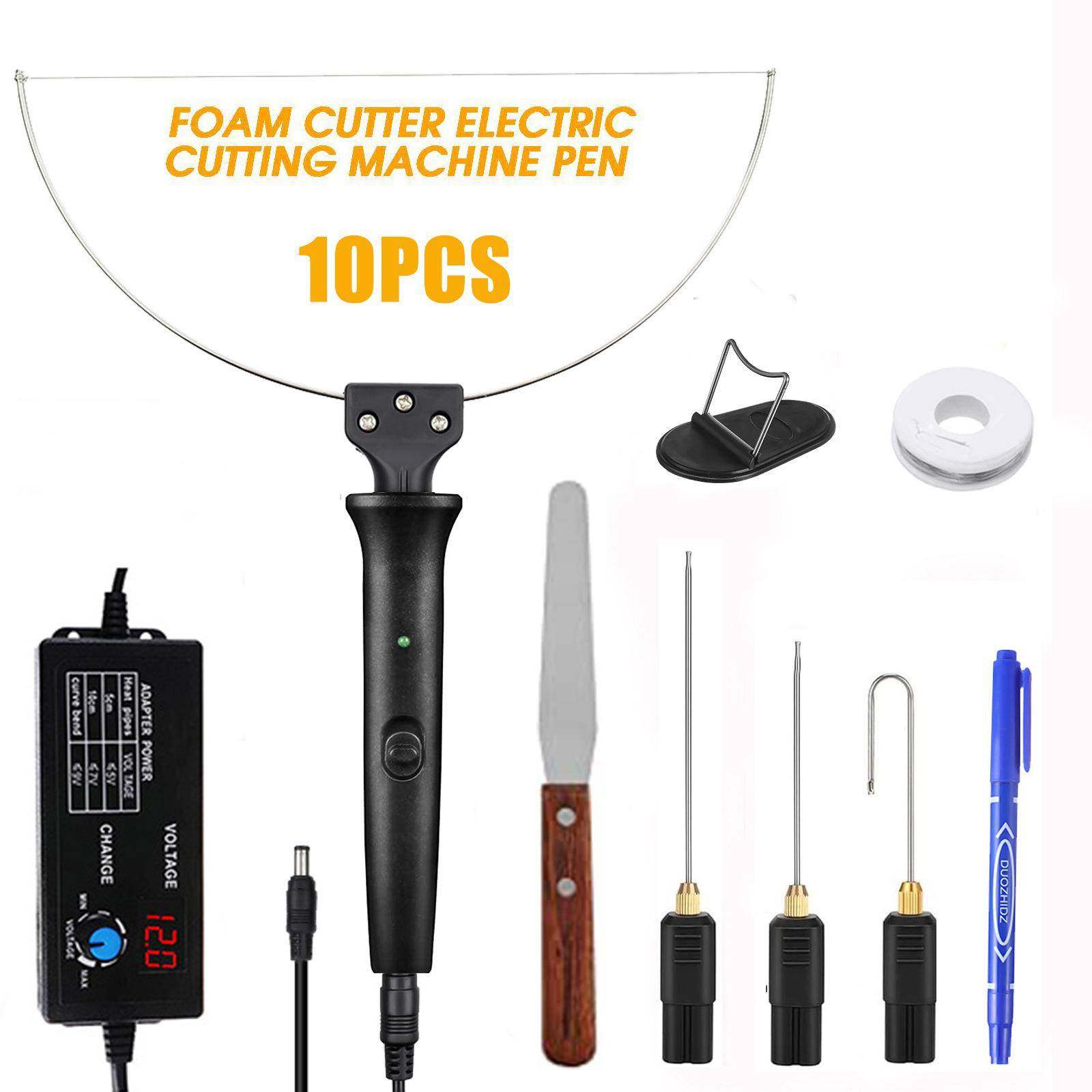 10件套泡沫切割套装聚苯乙烯泡沫切割笔控温款电子变压器适配器