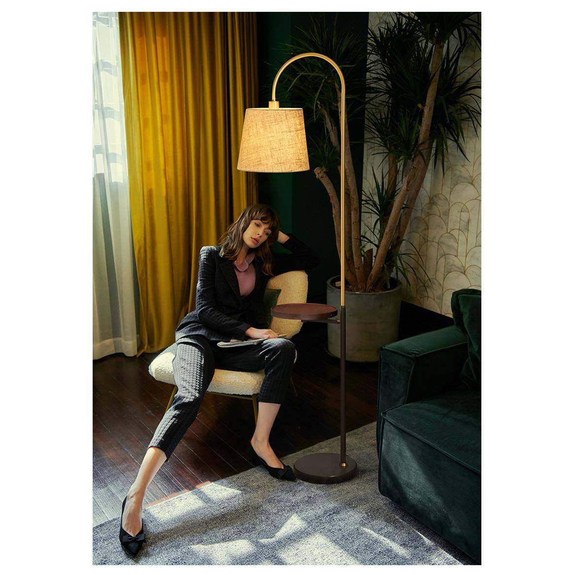 复古百褶落地客厅带茶几置物架卧室床头柜一体轻奢USB无线充电灯,纺织面料/辅料/配套,纺织机械配件,淘宝优惠券,粉丝福利购,淘宝优惠卷