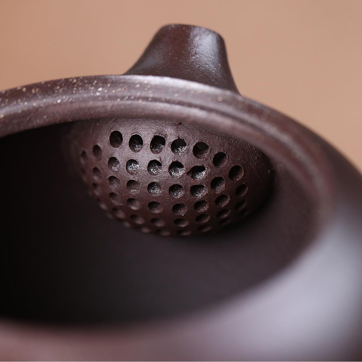 各平台密货宜兴砂壶ZHIFU-53匠人手紫工制作原矿老紫泥文大容量卡