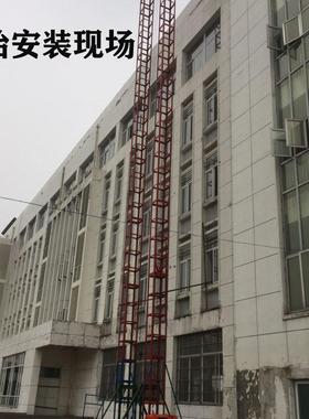 龙门架升降机地工程建降筑砂高层用施工升机77066工水泥浆升降机