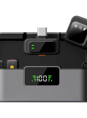 克风RFT双麦套装直播视麦频双麦带仓手机收音Q噪降线领夹麦18