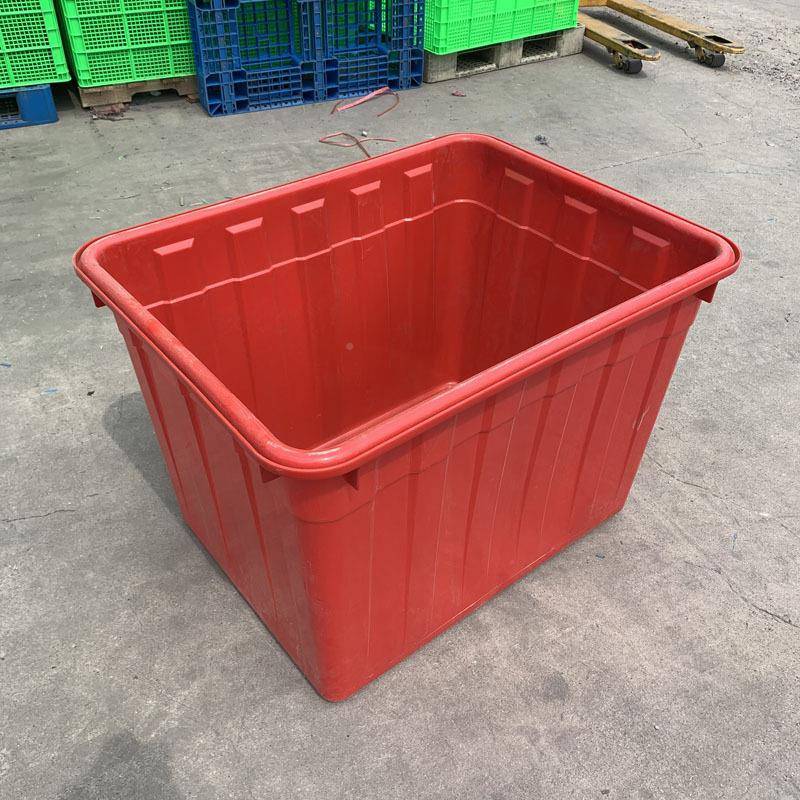 工厂400L水箱大号40L方塑料水箱0蓝色加厚工业储长水胶箱形水产养