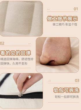 懒人沙发卧室可躺可睡窗飘小沙MQF发人窗台榻榻米床懒上靠背椅子