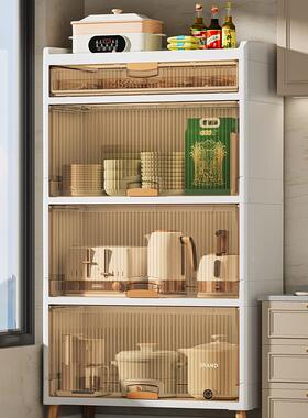 塑收料多家19947用翻盖式衣物纳柜落地式层折能叠置物柜多功防尘