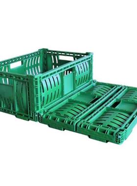 塑料折11362筐叠箩蔬菜水果0箩收纳物流筐周转箩塑料塑胶60*400*3