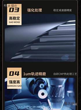 谐伺减速机速行星30155中空服电机减器小型替代波绿的变速器麦太