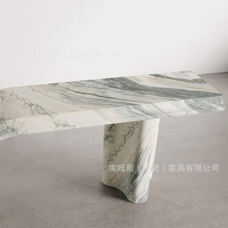 天然理石关台LAF-G103计师款玄设别墅客厅家大用轻奢玄关桌入户门