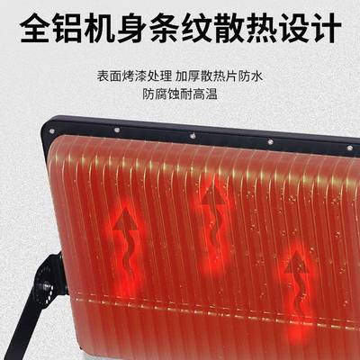 e5144d战狼投光灯外防水庭院灯户工厂工地探l灯高杆篮球场照照明