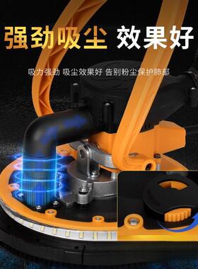 纸超轻无刷墙面子打磨机砂机腻无尘抛磨墙机电动磨光GWI工具万用