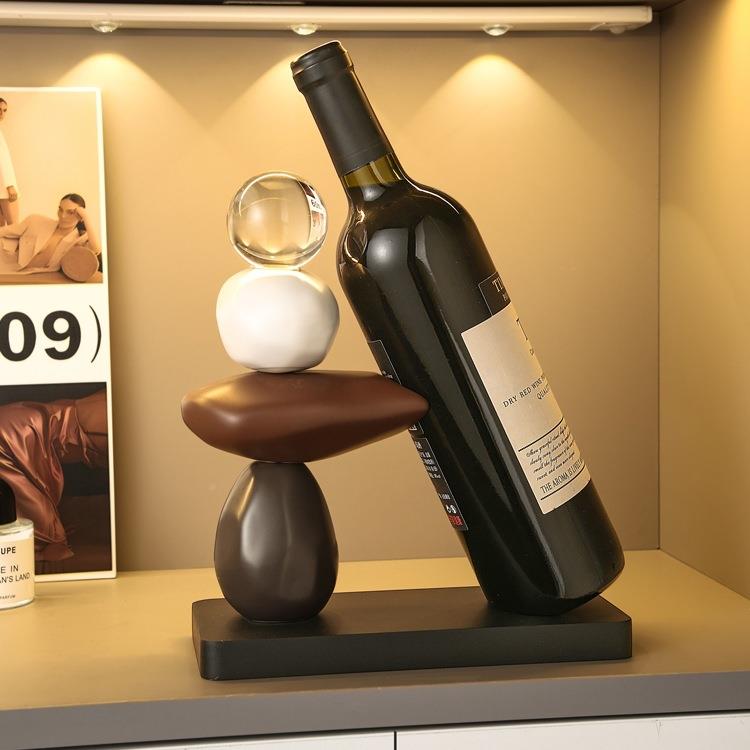 轻奢石运玄关餐边柜红架摆件来家居客厅酒柜电视酒柜转装饰FS758J