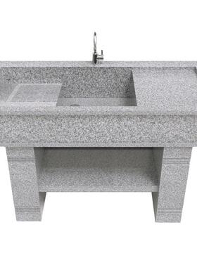 石洗衣大池石槽拼接院子户外阳理洗台菜天然石75303头花岗岩洗手