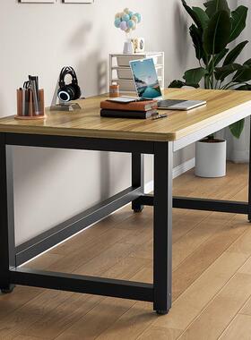 电脑桌台14144式长室学家用习桌简易书桌卧写字台方形工作台现代