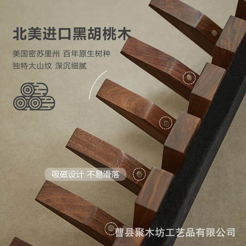 实木口琴键挂衣钩入794户进门玄壁关墙上挂挂衣架衣创意服挂钩免