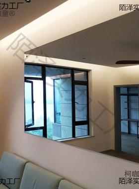 舞蹈粘镜镜子墙贴墙玻璃大练功房房家用室教整墙室健84164身房自