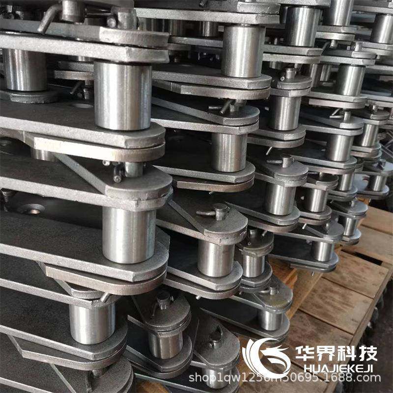 链NE50提升机机链条单双链料斗745上料板链斗动提机NE30板式传链