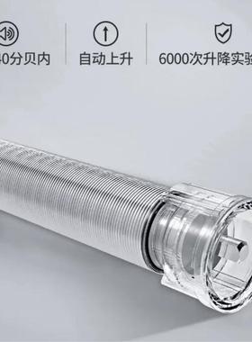 办公室伸缩帘弹降簧卷帘阳台防水升弹WHQ簧遮阳户全外遮光窗帘成