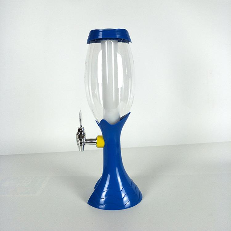 厂热家销新款LED01啤酒炮发光1酒.5LL扎啤2酒炮酒塔酒柱啤酒塔