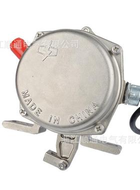 KLT-IKVS不蚀锈钢拉2绳开关XLLS-I耐腐304材质手I动复位急停开关